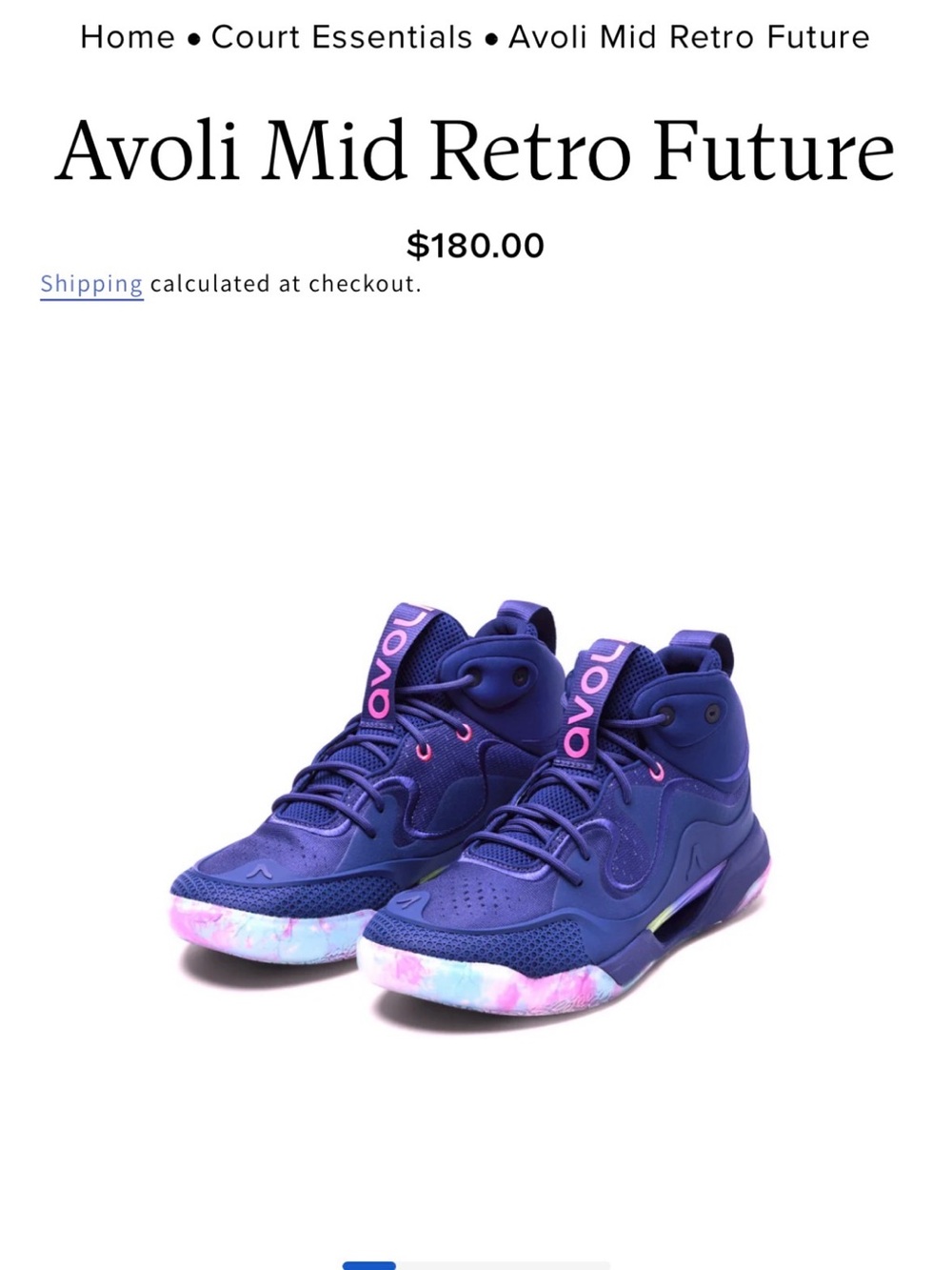 Avoli Women’s Mid Retro Future Volleyball shoes